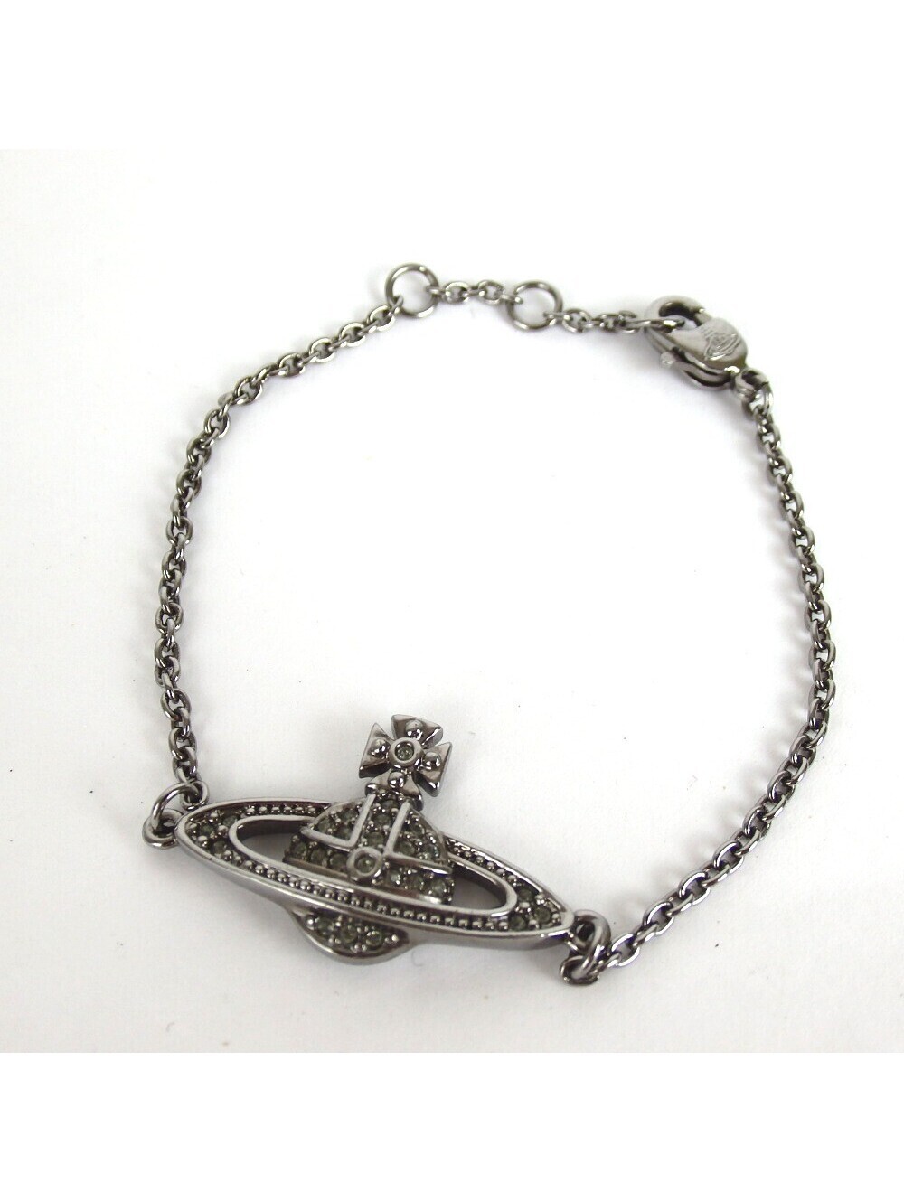 uthentic Vivienne Westwood MINI BAS RELIEF bracelet metal[Used]